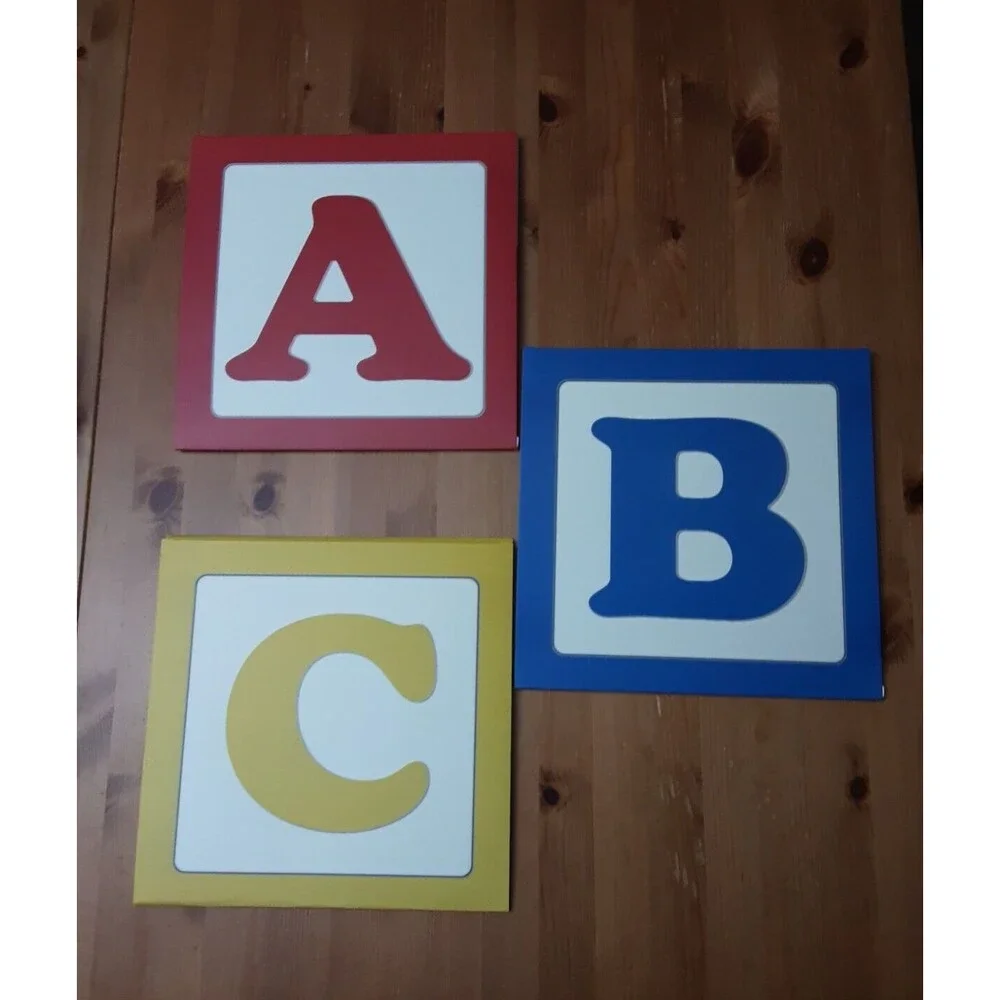 ABC Alphabet Party Decoration Boxes